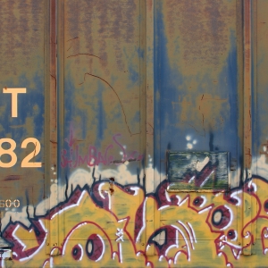 CSX Train Grafitti